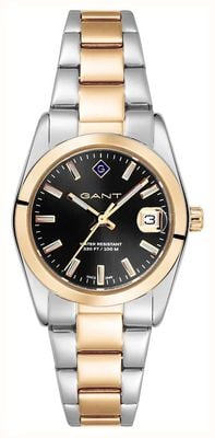 GANT Women's EVERETT MINI (28mm) Black Dial / Two-Tone Stainless Steel Bracelet G186003