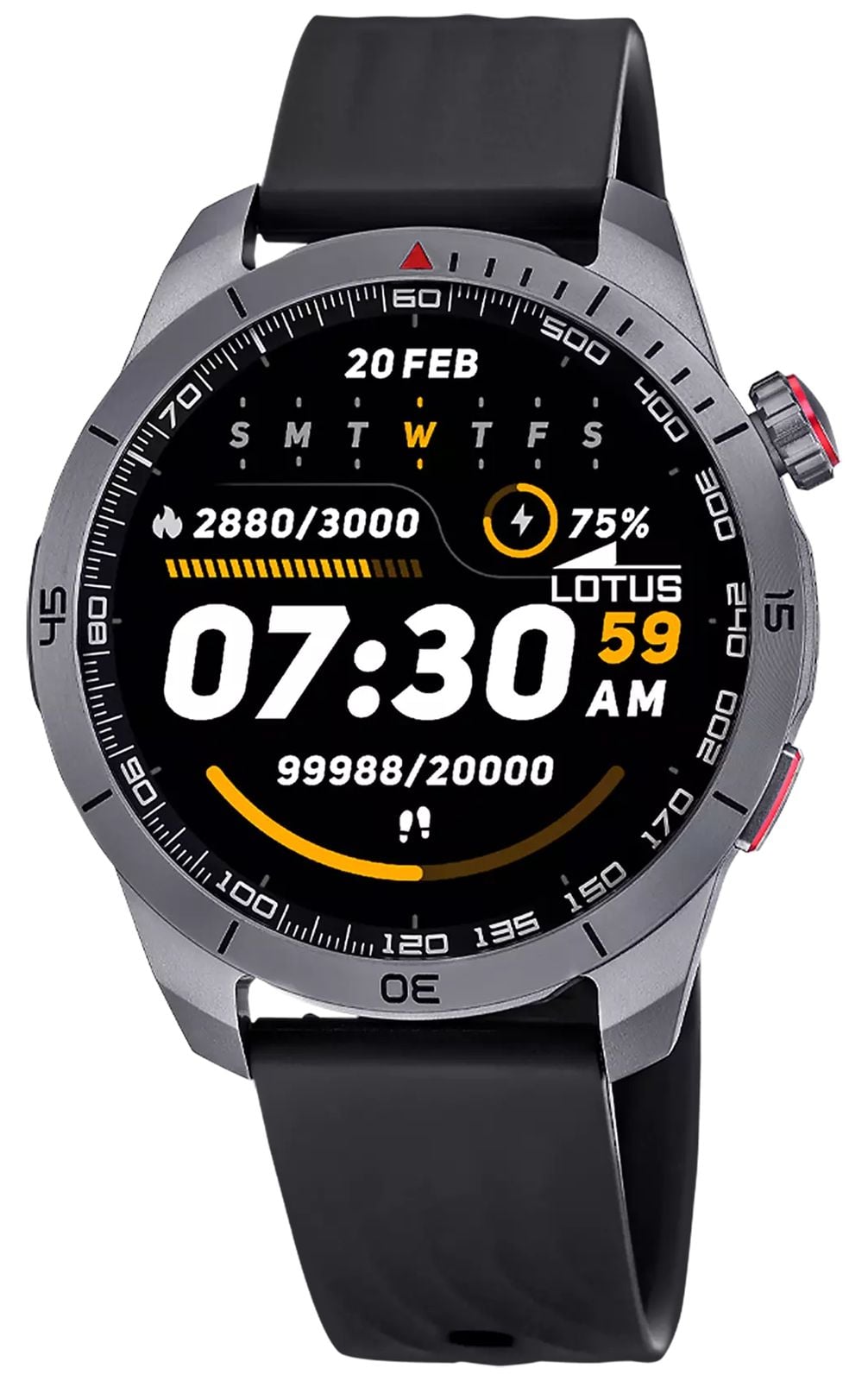 Lotus 50209/1 SmarTime Paso X 2nd Gen GPS Smartwatch (48.5mm Watch