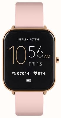 Reflex Active Series 15 Multi-Function Smartwatch (36mm) Digital Dial / Blush Pink Silicone RA15-2148