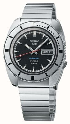 Seiko 5 Sports ‘Pepper Black’ 1968 Recreation Limited Edition SRPL05K1