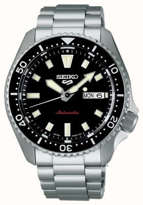 Seiko 5 Sports SKX Redux Automatic (42.5mm) Kuro Black Dial / Stainless Steel Bracelet SRPL85K1