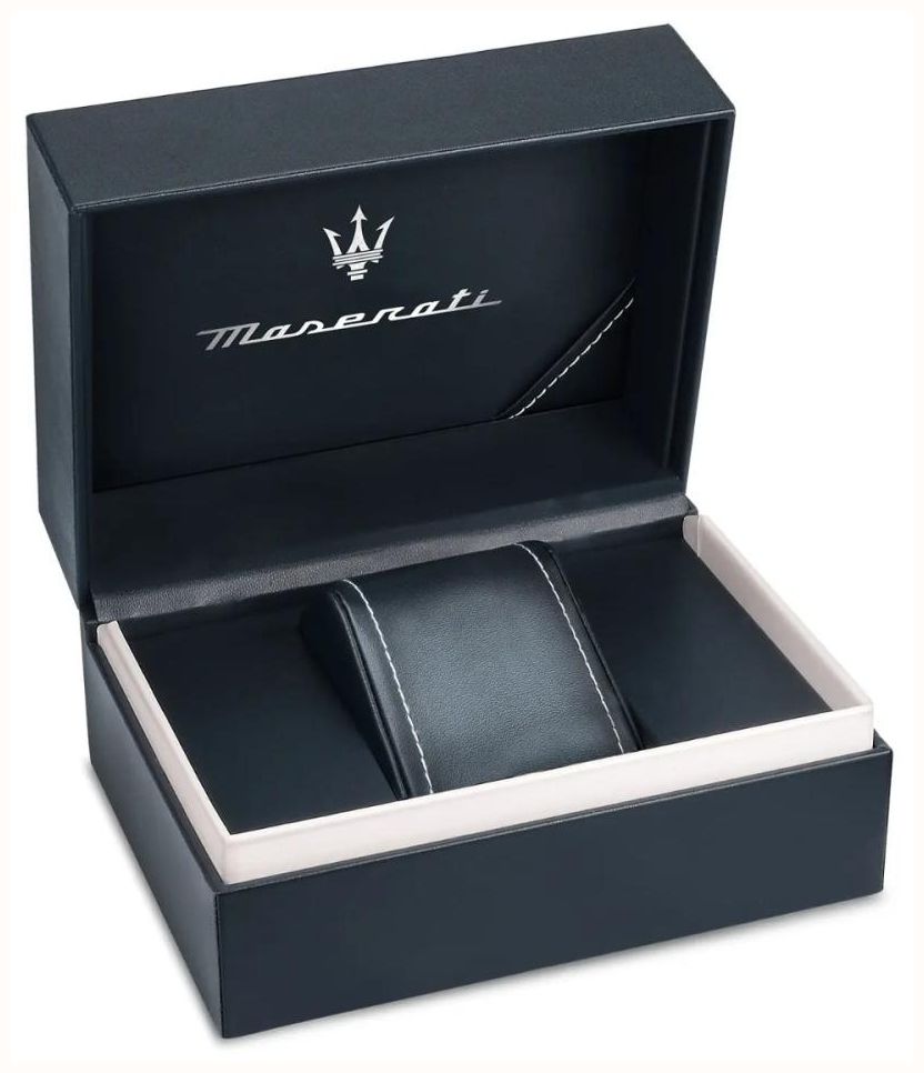 Maserati SUCCESSO 42mm Mens Chronograph Blue Dial Stainless Steel Bracelet R8873621047 - alternate view 4