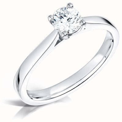 Certified Diamond 0.50ct D SI1 GIA Diamond Engagement Ring FCD28352