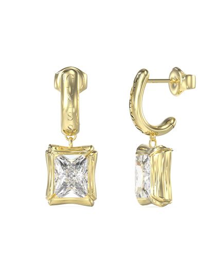 Guess UBE05172YG Bamboo Ladies Gold Tone Hanging Crystal Jewellery