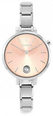 Nomination PARIS Watch With Steel Band ROUND With Zircon Pink Gold 076033/027