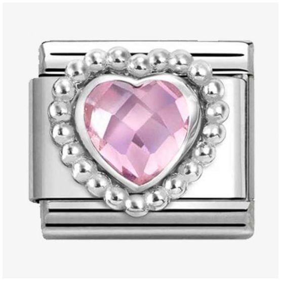 Nomination 330606/003 Classic Dotted Heart Sterling Silver Jewellery