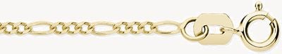 9ct Yellow Gold Paperclip 18" Chain SFFP-150-9Y-18