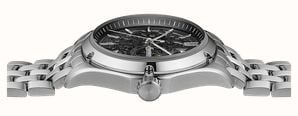 Ingersoll THE WHISTLE Automatic (43mm) Black Skeleton Dial / Stainless Steel Bracelet I18201 - alternate view 3