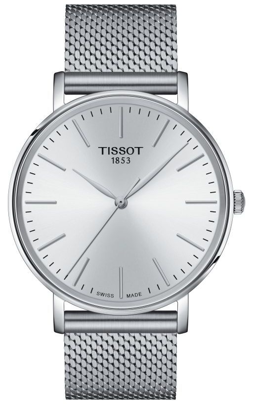 Tissot T1434101101100 Men’s Everytime | Silver Dial | Steel Watch