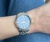 Customer picture of Certina DS Action Lady Powermatic 80 (34.5mm) Black Mother-of-Pearl Dial / Two-Tone Stainless Steel Bracelet C0322072212600