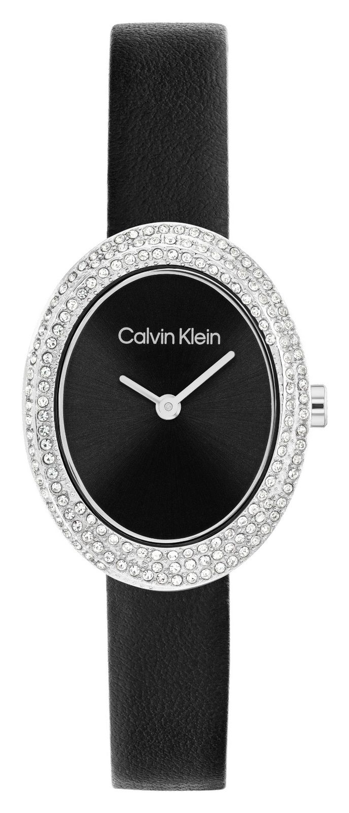 Calvin Klein 25100145 Twisted Bezel (24mm) Black Dial / Watch
