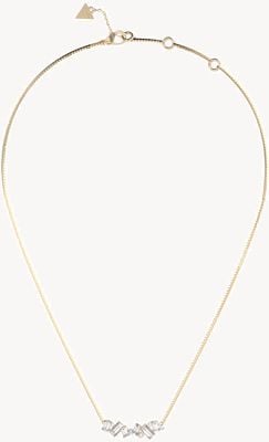 Guess Guess Womens Chandelier 16-18" Multi Stones Necklace UBN05358YG