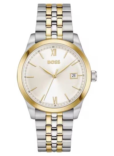 BOSS 1514358 Langford Quartz (39mm) Champagne Sunray Dial / Watch