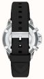 Emporio Armani Solar Chronograph (44mm) Black Dial / Black Silicone Strap AR11830 - alternate view 3