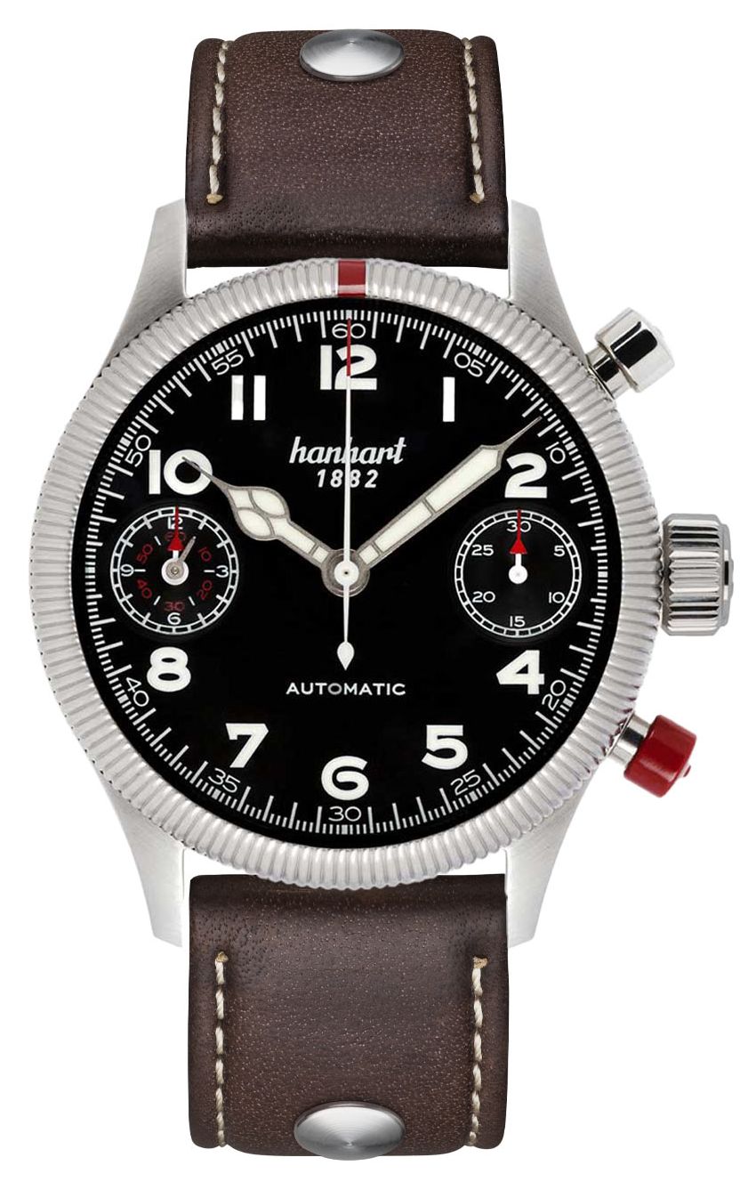 Hanhart 731.210-0110 PIONEER TwinDicator Automatic Watch