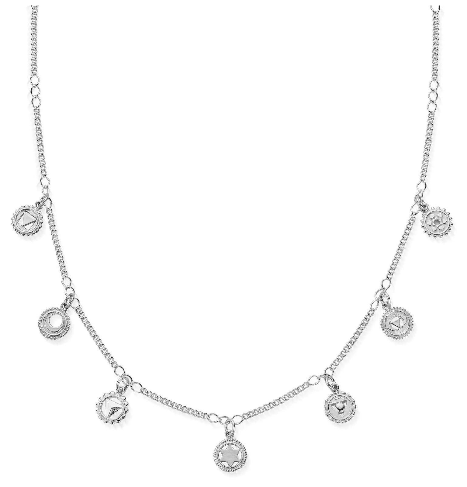ChloBo SN839 Positive Vibes Necklace | Sterling Silver Jewellery