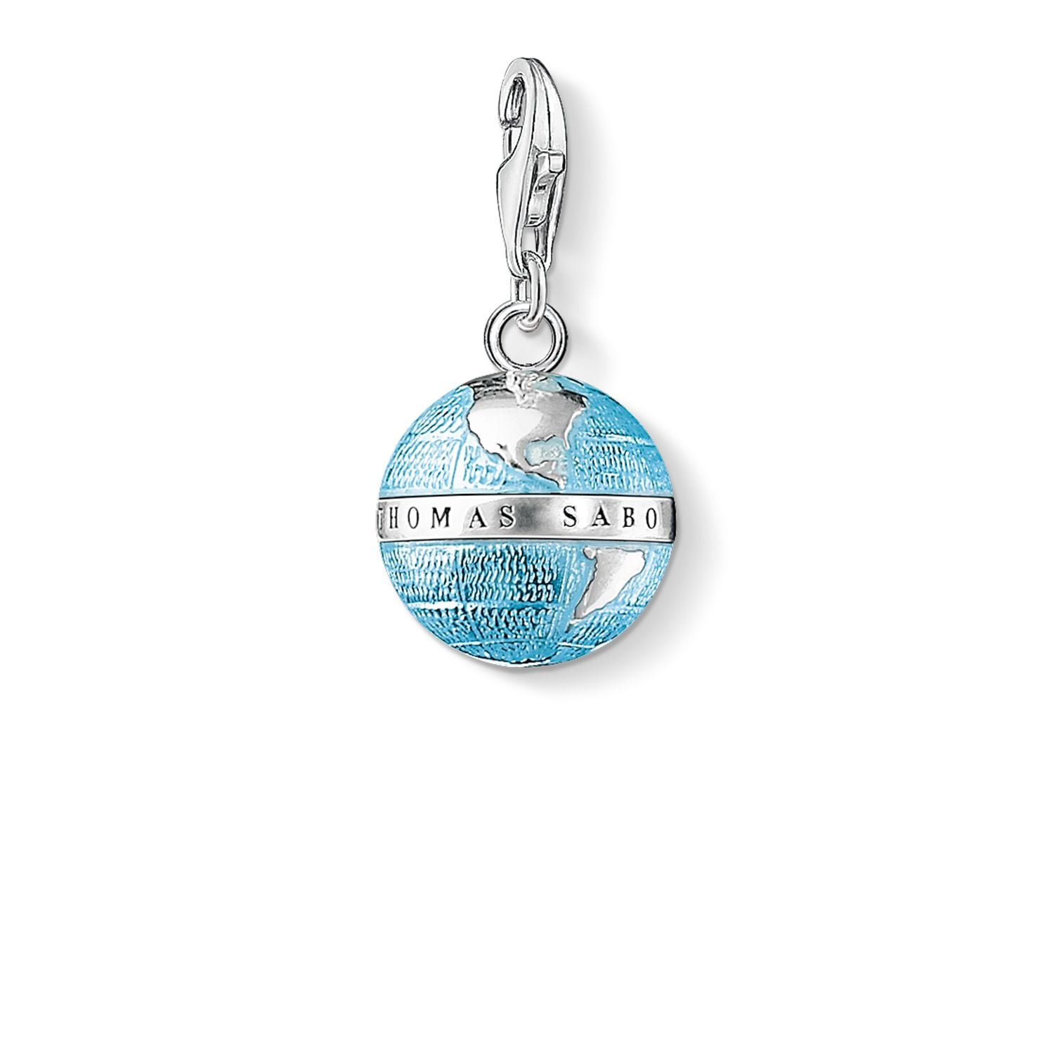 Thomas Sabo 0754-007-1 Globe Charm Blue 925 Sterling Silver Jewellery