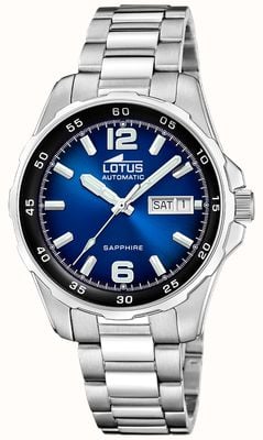 Lotus KOSM Automatic (40.5mm) Blue Sunray Dial / Stainless Steel Bracelet L18997/2