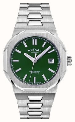 Rotary Sport Automatic (40mm) Green Dial / Stainless Steel Bracelet GB05410/24