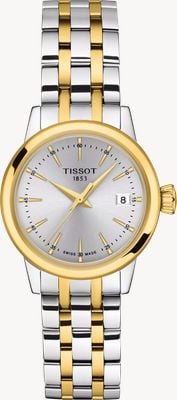 Tissot Classic Dream Quartz (28mm) Silver Dial / Two-Tone Stainless Steel Bracelet T1292102203100