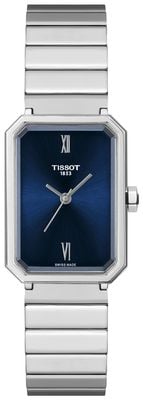 Tissot SRV Quartz (21.8mm) Dark Blue Sunray Dial / Stainless Steel Bracelet T1601101104300