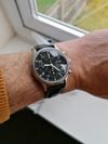 Customer picture of Sinn 356 Pilot Traditional Chronograph (English Date) 356.022-BL41201834001110402A