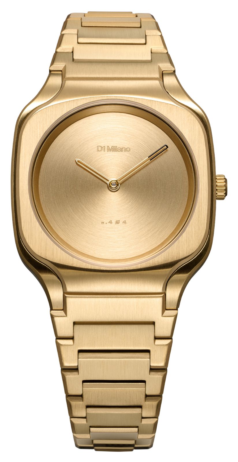 D1 Milano SQBL03 Square Disco Gold (32mm) Gold Sunray Dial Watch
