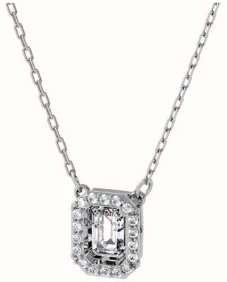 Swarovski Millenia | Necklace | White Square | Rhodium Plated 5599177