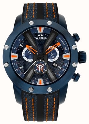 TW Steel World Rally Championship Limited Edition (47mm) Blue Dial / Blue Hybrid Rubber Strap GT11