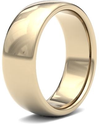 James Moore Wedding Rings | 9ct Yellow Gold | 7mm | Medium | Premium Court | AG_7GMP-9Y