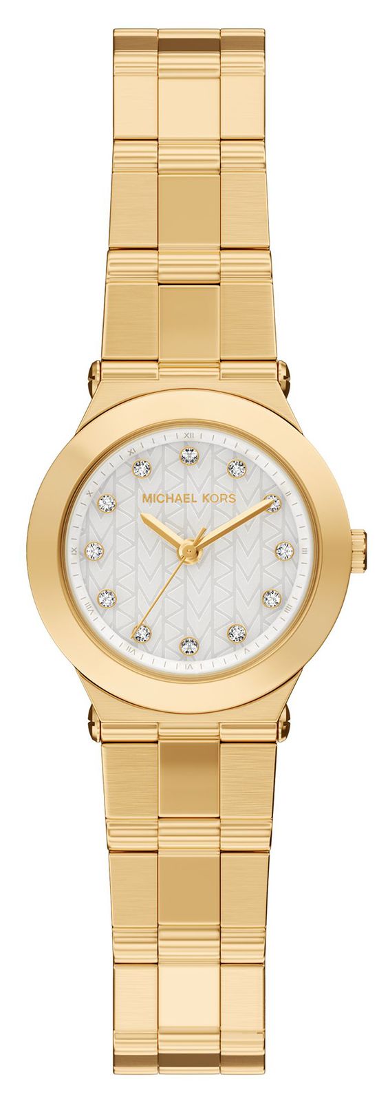 Michael Kors MK7567 Billie Crystal (26mm) White Dial / Gold Watch
