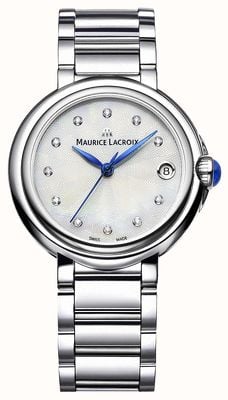 Maurice Lacroix Women's Fiaba 32mm Diamond Set Wristwatch FA1004-SS002-170-1