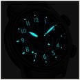 Bremont Altitude MB Meteor Time Zones Automatic (42mm) Brushed Blue Galvanic Metal Dial / Blue Leather Strap Watch ALT42-MT-Z-TI-BLBL-L-S - alternate view 4