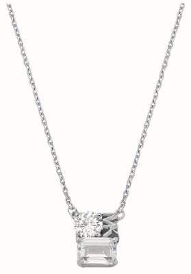 Michael Kors BRILLIANCE Cubic Zirconia Pendant Sterling Silver Necklace MKC1660CZ040