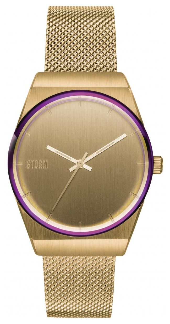 STORM 47486/GD EX DISPLAY Mini Cirero Gold | Gold Mesh Watch