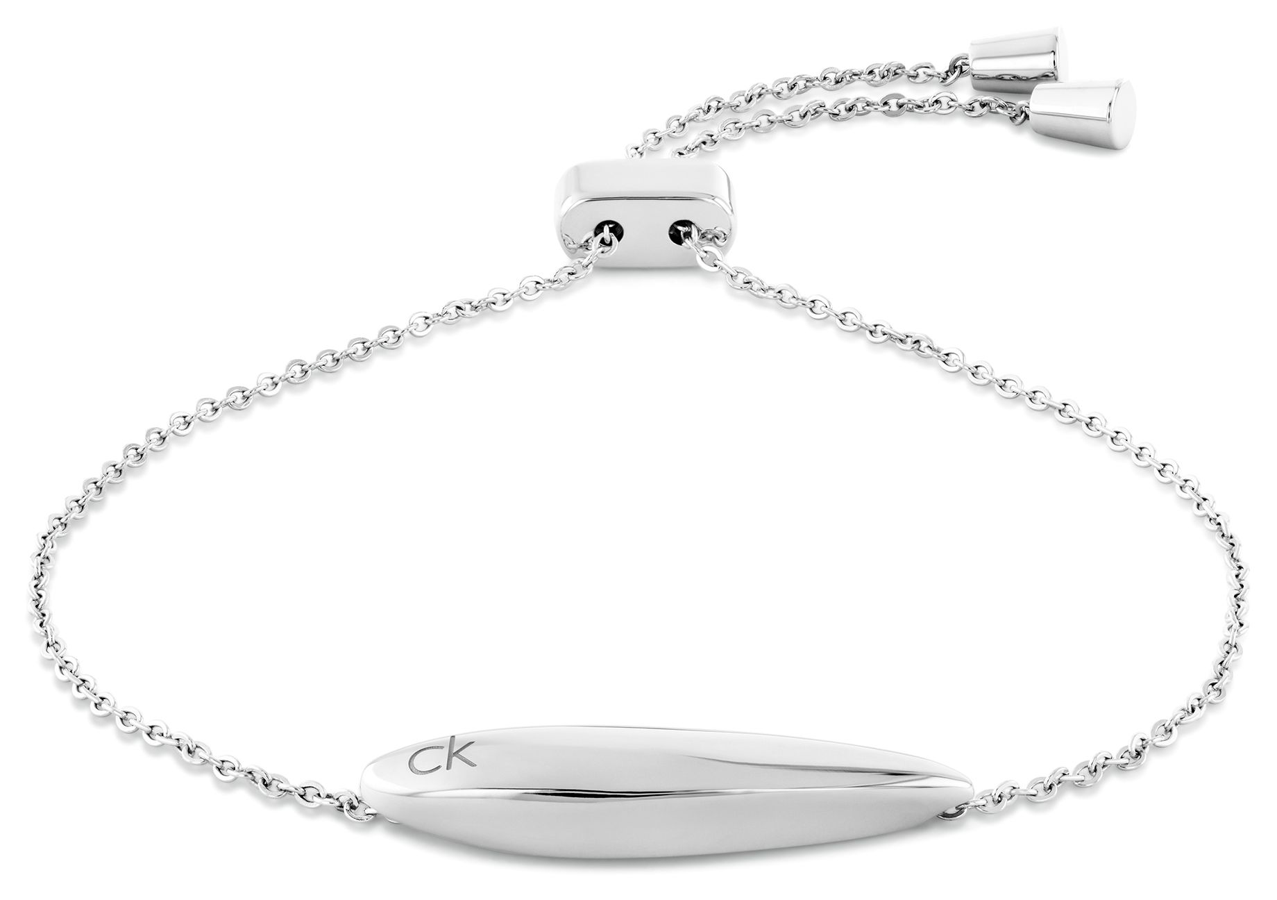 Calvin Klein 35000823 Women's Sculpted Bracelet Silver Jewellery