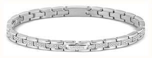 Lacoste Metropole Stainless Steel Bracelet With Crystals 2040670