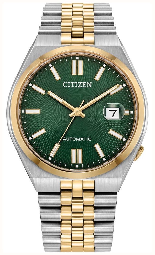 Citizen Tsuyosa 60 Automatic (40mm) Textured Sunray Green Dial