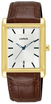 Lorus Women's Classic (29mm) White Dial / Brown Leather Strap RH940RX9