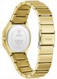 Guess Womens Jaqueline Champagne Sunray Dial Gold-Tone Stainless Steel Bracelet GW1110L2 - alternate view 3