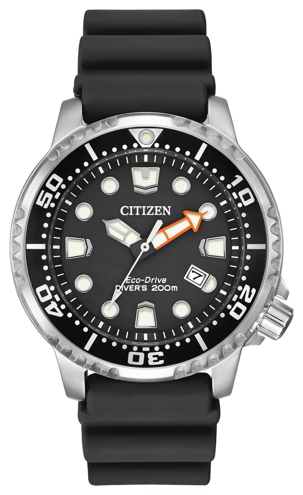 Citizen BN0150-28E Eco-Drive Promaster Diver Black Rubber Watch