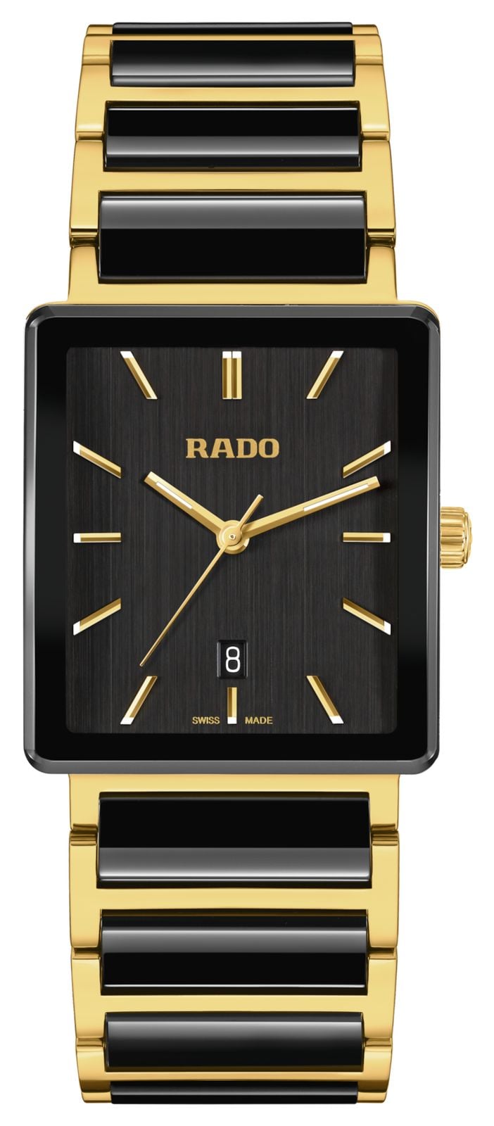 RADO R20256162 Integral Quartz (31.5mm) Black Brushed Dial Watch