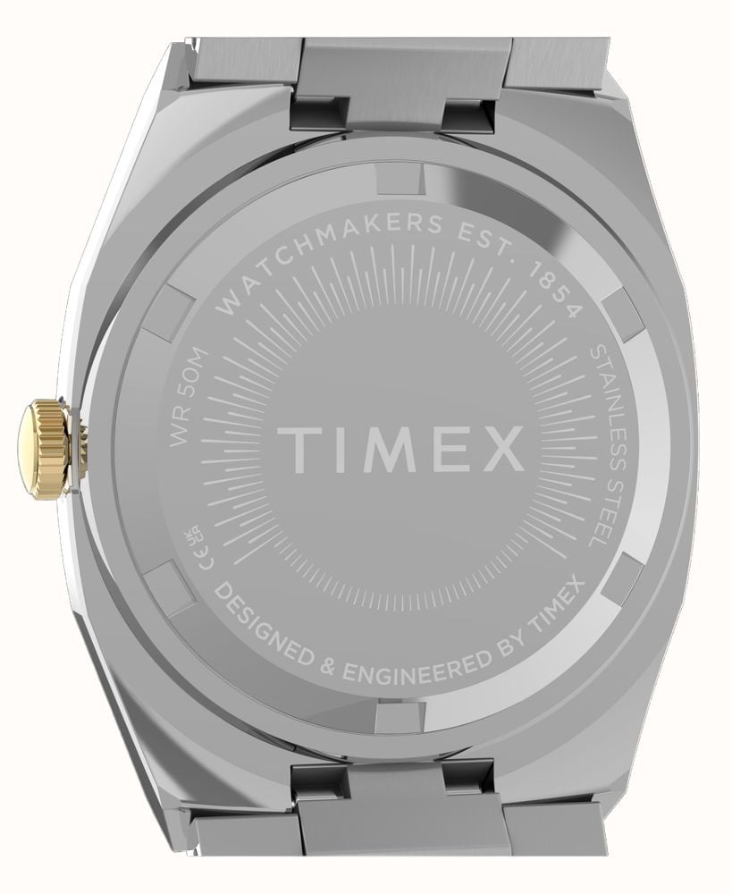 Timex Timex Quartz E Line 30mm Two-Tone Stainless Steel Bracelet TW6A00800 - alternate view 4