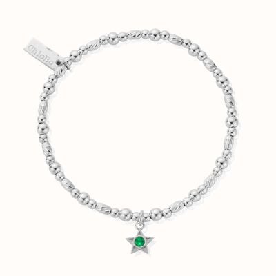 ChloBo May Birthstone Bracelet - 925 Sterling Silver SBBCB3488