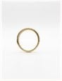 0.15ct Round Brilliant Natural Diamond 9ct Yellow Gold Half Eternity Ring HET100110/YG - alternate view 3