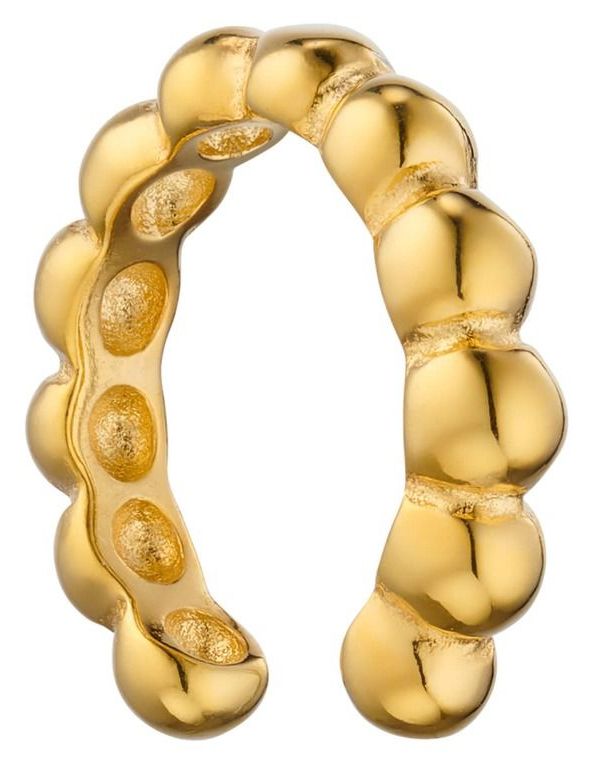 Elements Gold C167 Gold Plated Sterling Silver Ball Detail Jewellery
