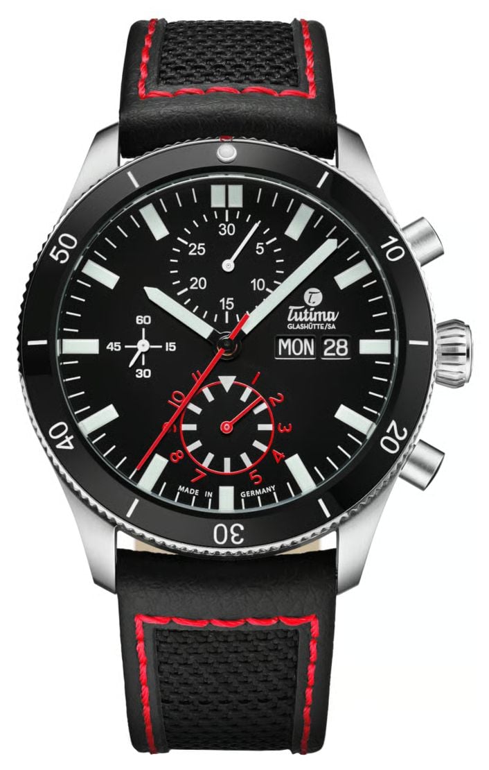 Tutima GlashÃ¼tte 6407-05 Grand Flieger Airport Automatic Watch
