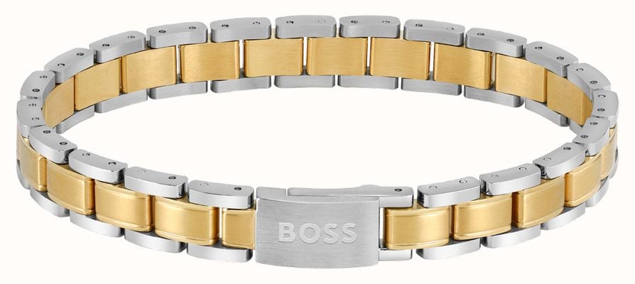 BOSS Jewellery Men's Essentials Two Tone Bracelet 1580195