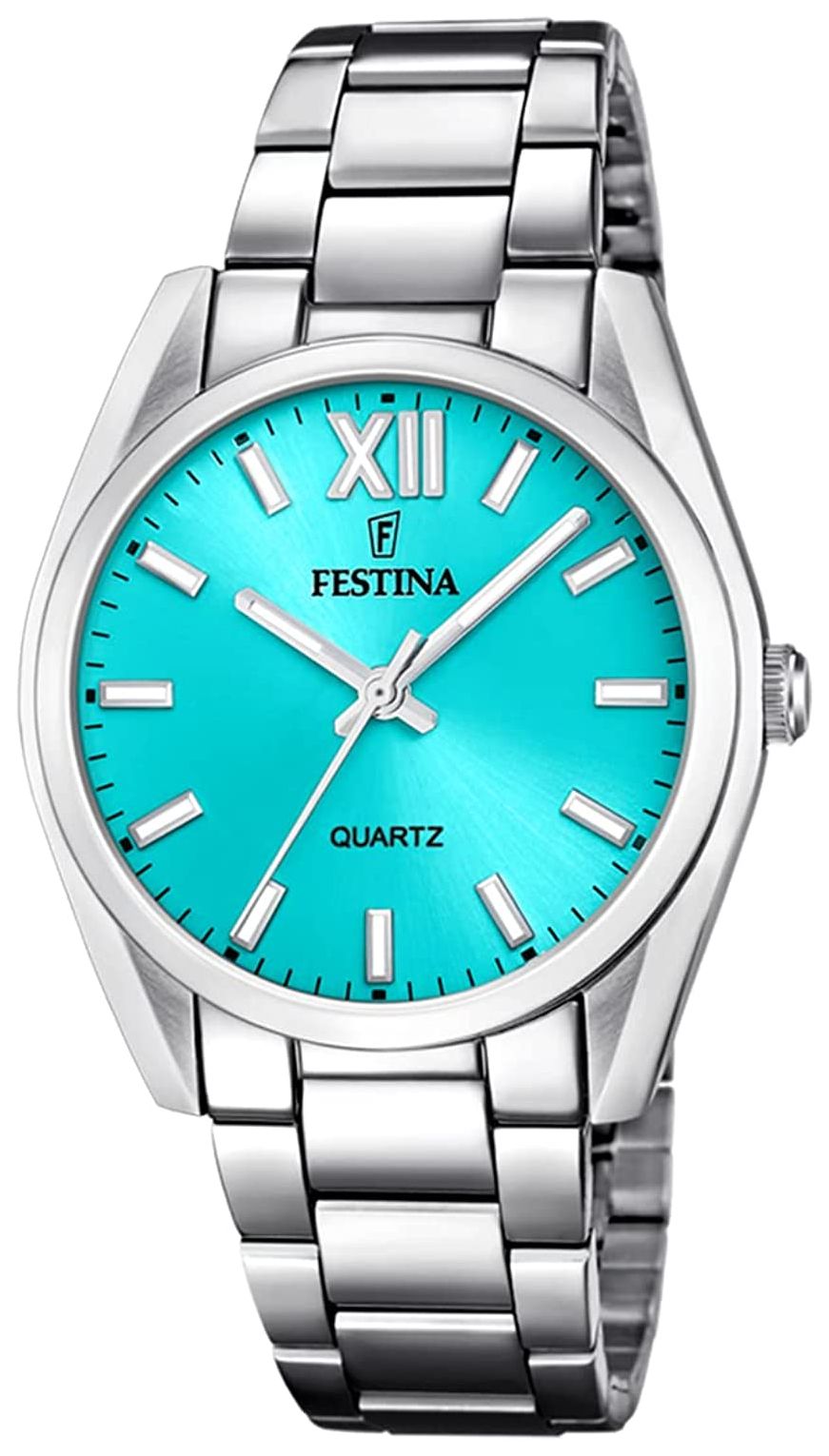 Festina F20622/D Acero Clasico (36.8mm) Light Blue Dial / Watch