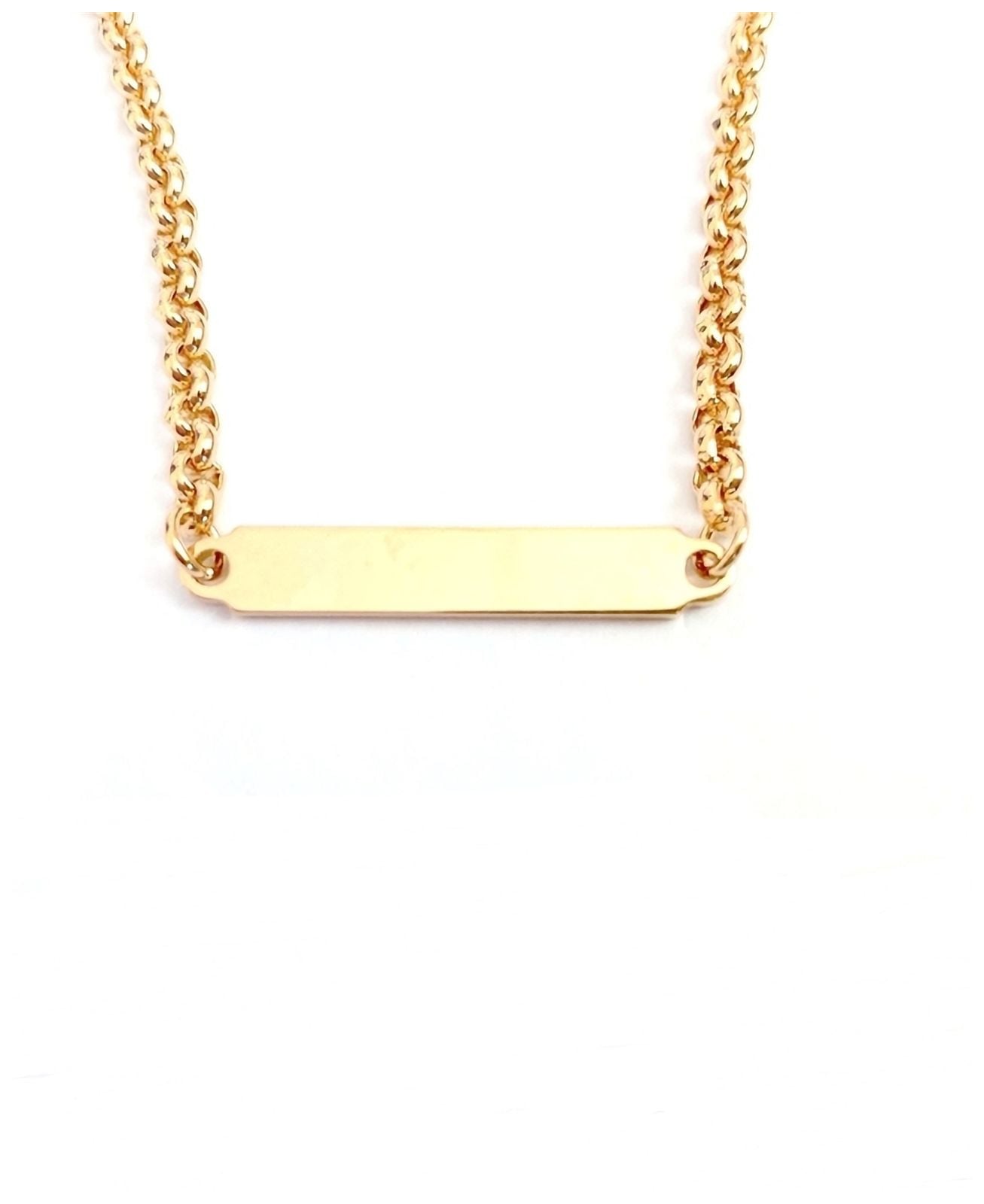 Burren Jewellery N0959 18k Gold Plate Necklace With
